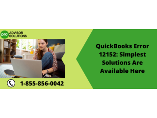 Step-by-Step Fix for QuickBooks Update Error 12152
