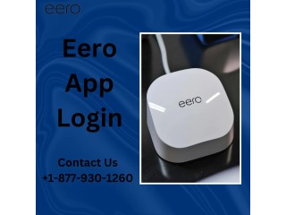 +1-877-930-1260 | Eero App Login | Eero Support