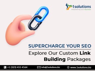 Supercharge Your SEO: Explore Our Custom Link Building Packages