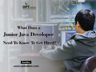What does a junior Java developer need to know to get hired?