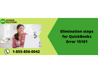 Step-by-Step Fix for QuickBooks Desktop Error 15101