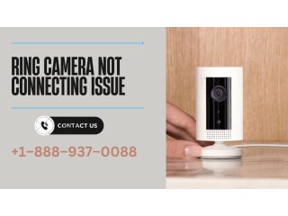 Ring Camera Not Connecting Issue | Call +1–888–937–0088