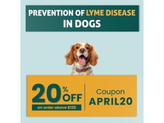 Tick-Proof Your Pup! Get 20% OFF on all products + Free Shipping!