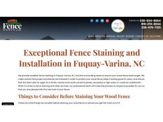 Fuquay-Varina's Go-To Choice for Top-Grade Fence Installation Services