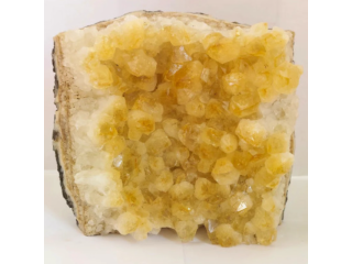 Natural Citrine Crystal Stone Cluster
