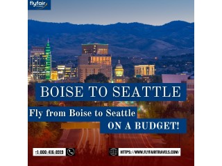 Don't Miss Out: Book Your Low-Cost Flight from Boise to Seattle Today!