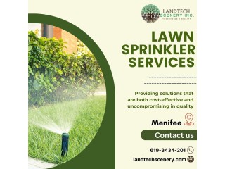 Lawn Sprinkler Services in Menifee