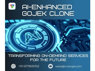 AI-Enhanced Gojek Clone: Transforming On-Demand Services for the Future