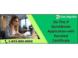 QuickBooks Application with Revoked Certificate: What You Need to Know