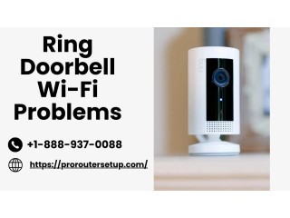 Ring Doorbell Wi-Fi Problems | Call +1-888-937-0088