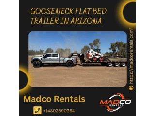 Gooseneck Flat Bed Trailer in Arizona