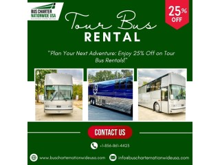 Tour Bus Rental in New York | Bus Charter Nationwide USA