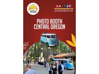 Photo Booth Central Oregon - Oregon Sunshine Photo Bus