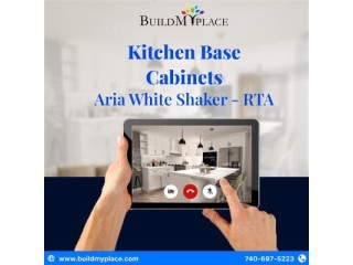 Transform Your Kitchen with Aria White Shaker Base Cabinets: A Complete Guide