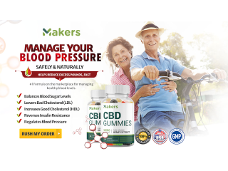 Makers CBD Blood Pressure Gummies Official Website