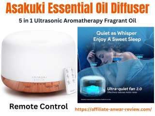 Asakuki Essential Oil Diffuser Reviews