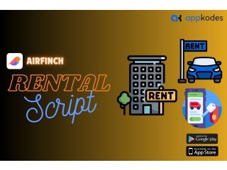 Launch Your Business with Airfinch, the All-Encompassing Rental Script!