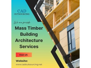 Mass Timber Building Architecture Services Provider - CAD Outsourcing Company