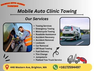 Professional towing services in Brighton