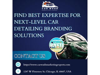 Find Best Expertise For Next-Level Car Detailing Branding Solutions