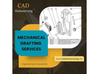 Outsource Mechanical Drafting Services Provider in USA at very low price