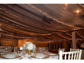 Sweetheart Table Backdrops- A Touch of Drapery