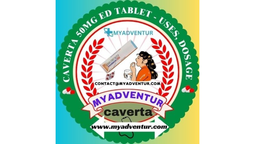 Caverta 50mg (Sildenafil Citrate) ED Tablets - New York City, United States