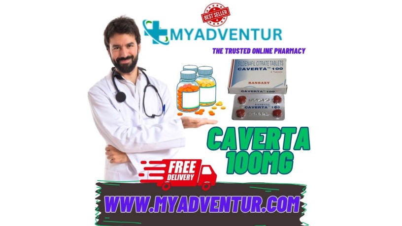 Caverta 100mg - (sildenafil) ED medication for men’s health - New York City, United States