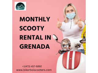 Monthly Scooty Rental in Grenada From Biker Bio Scooter