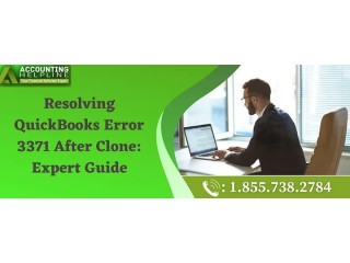 Simple Guide To Resolve QuickBooks Error 3371 After Cloning