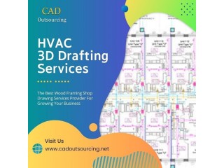 Get the affordable HVAC 3D Drafting Services Provider in USA