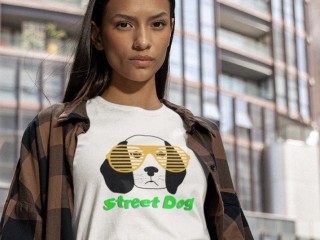 Street Dog Funny T-Shirts