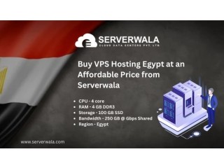 Buy VPS Hosting Egypt at an Affordable Price from Serverwala