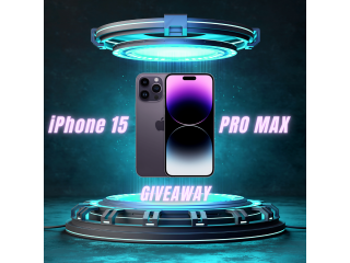 IPhone 15 Pro Max Giveaway!