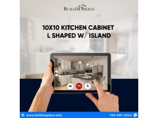 Unlocking Space: Designing Your Dream 10x10 L-Shaped Kitchen Cabinet with Island