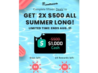 Enter for $1000 Cash for Summer