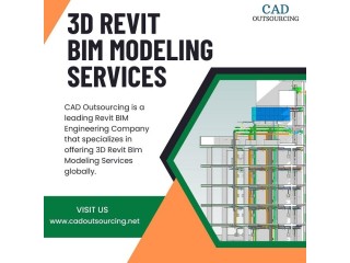 3D Revit BIM Modeling Services Provider in USA