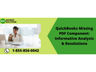 A Quick Guide For Fixing PDF Component Not Located Error in QuickBooks