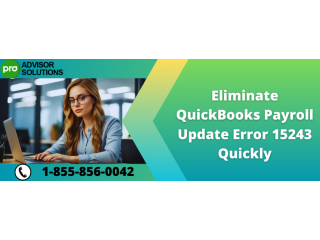 Best Way to Fix QuickBooks Payroll Update Error 15243