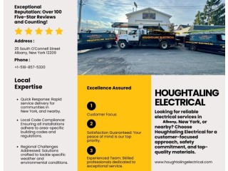 Choose Houghtaling Electrical for Reliable Electrical Services in Albany, NY!