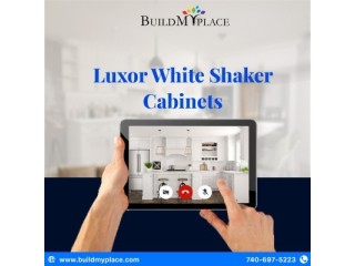 Elevate Your Kitchen with Luxor White Shaker Cabinets: A Timeless Elegance