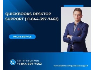 QuickBooks Desktop Support Service Number (+1-844-397-7462)