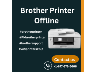 Brother Printer Offline |+1-877-372-5666| Brother Printer Support