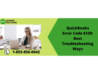 Quick Way to Fix QuickBooks Error Code 6129
