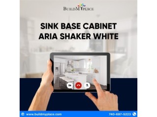 Maximize Your Kitchen Space: Aria White Shaker Sink Base Cabinet Dimensions Explained
