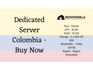 Dedicated Server Colombia - Buy Now