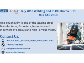 Buy 7018 Welding Rod In Oklahoma | +91 931-541-2619