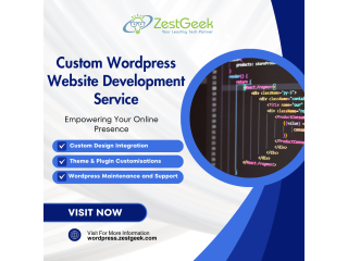 Affordable Custom WordPress Website Development | Zestgeek Solutions