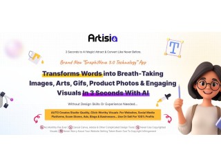Artisia Review: Transform Words into Stunning Visuals Instantly!