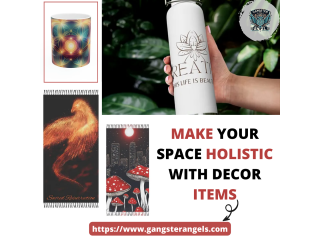 Make Your Space Holistic With Decor Items